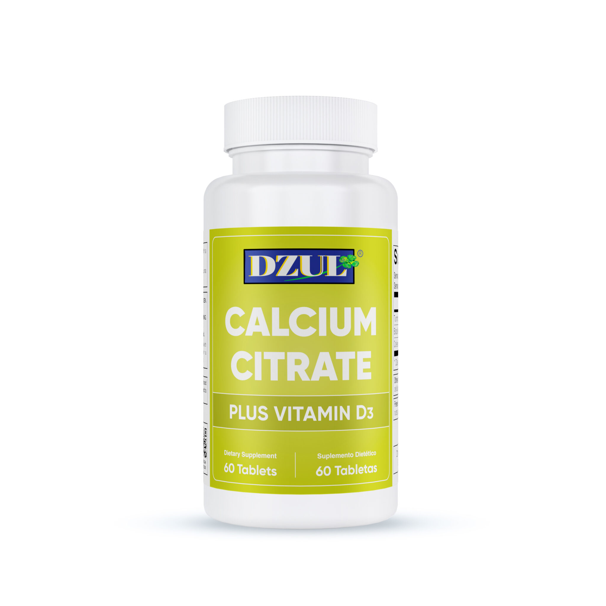 Dzul Nutra144/60's Calcium Citrate 325 mg Caball Sales