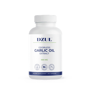 Dzul 100/100ct Odorless Garlic Oil 500mg